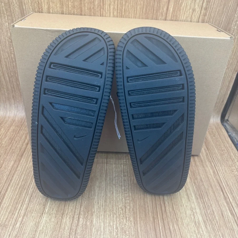 NEW Nike Calm Slide 2.0 Womens Size 9 Black IB7561-001 Foam Sandals
